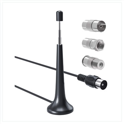 FM UKW Radio Antenne mit Magnetfuß   Optimaler Empfang für Ihr Audiosystem