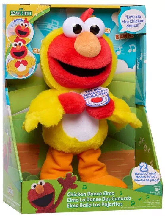 Sesame Street Chicken Dance Elmo 13-Inch Animatronic Plush | eBay