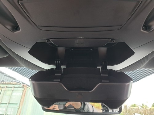 Ford Kuga MK2 Reading Light Sunglass Holder Front Dark Grey 2013 - 2019 ST Line - Picture 9 of 11