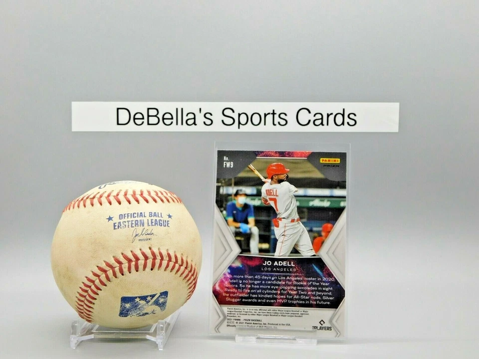 2021 Panini Prizm Fireworks SILVER PRIZM RC Card #FW9 JOE ADELL - Image 2 of 2