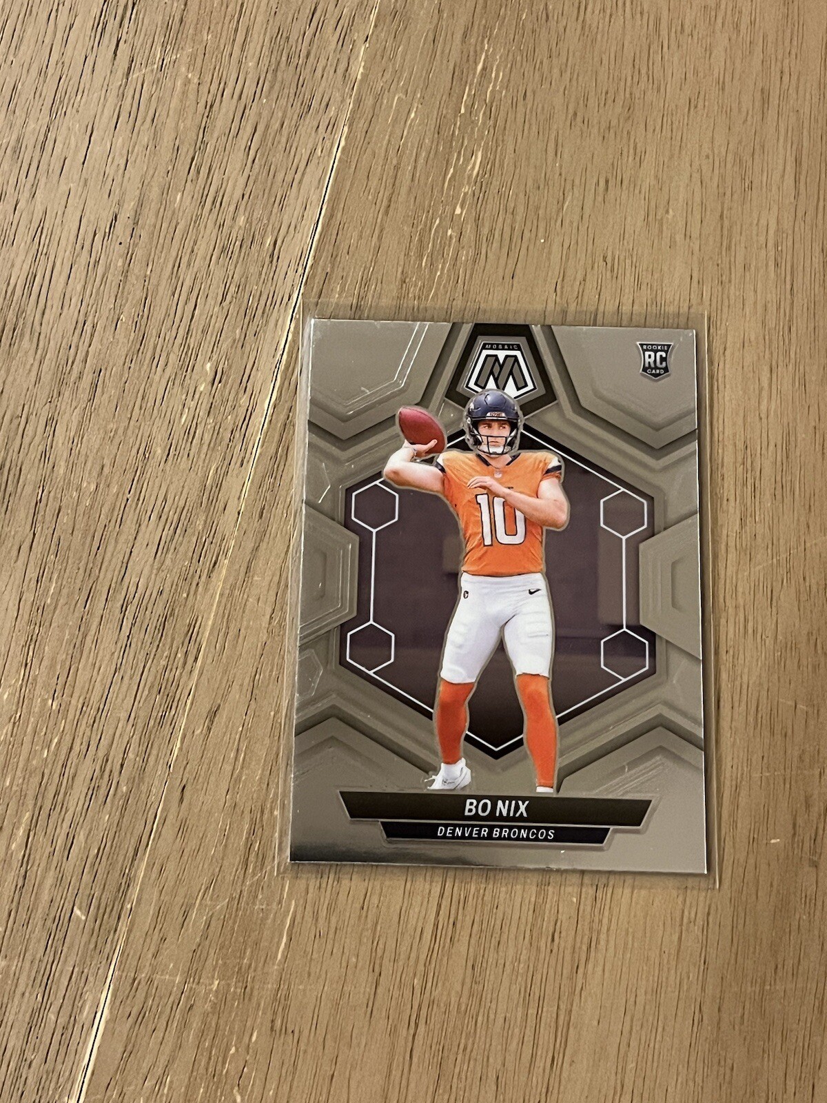 2024 Panini Mosaic - Rookies Bo Nix #312 Silver (RC)