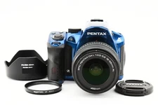 Pentax K-30 16.3MP Digital SLR Camera Blue w/18-55mm Lens [Exc+++] Japan #D512