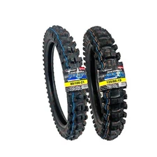 Dunlop MX34 120/80-19 80/100-21 Front Rear Tire Set Dirt Bike MX 34 Motorcycle