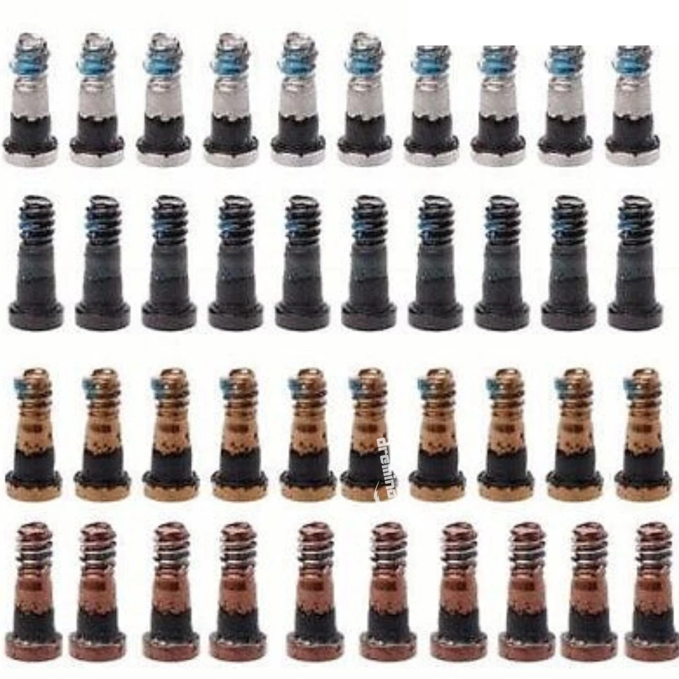 40 Tornillos Pentalobe Estrella Inferior 0.8 Repuesto para iPhone 4 5 6 6S X 7 8/ Plus  Foto 3 de 3