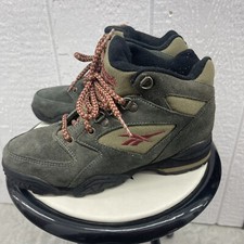 Vintage Reebok Haxalite Hiking Camping Boots Leather Womens Size 6