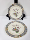 2 Lenox Ming Birds China Luncheon Plates Set Vintage 9 inch Black markers mark