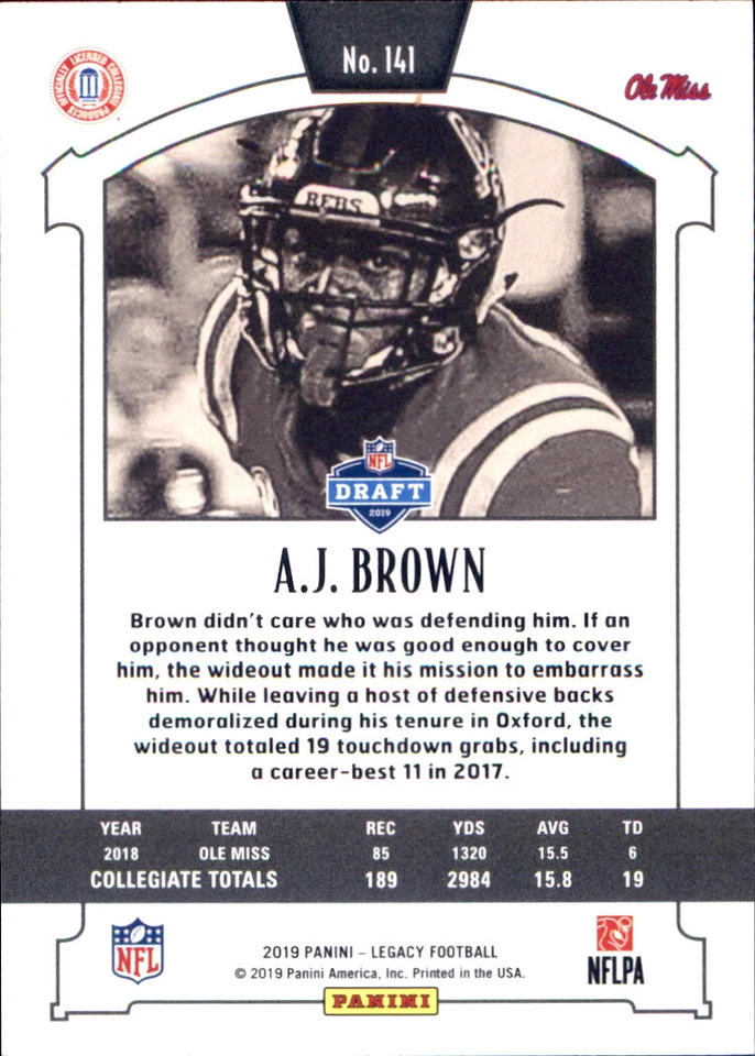 2019 NFL 🏈 Football Cards Base Stars Inserts Panini Leaf YOU PICK 🏈RCs Rookies - Image 2 of 4