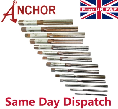 Anchor Straight Parallel Flute Reamer Pipe Drill Hand Reamers 3mm - 16mm