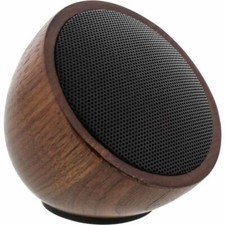 TRIPLE C  bluBOOM WALNUT WOOD BLUETOOTH SPEAKER  NEW  ASN624W6 RARE BLU USA US
