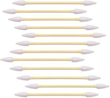 1200pcs Precision Tip Cotton Swabs for Makeup, Bamboo Sticks 12 Pack 1200 