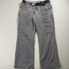 Grey Slighly Distressed Carhartt Relaxed Jeans