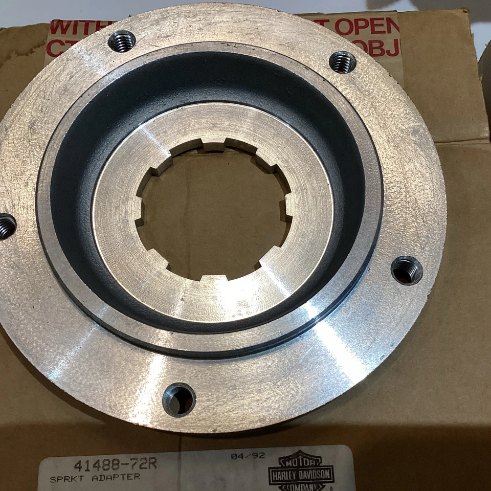 Adaptadores de piñón Harley Davidson XR750, ruedas de fábrica, KR, XR, CR, 41488-72R Foto 2 de 4