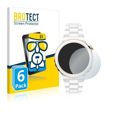 6x Panzerfolie Schutzglas Huawei Watch GT 3 Pro Ceramic (43mm) Displayschutz
