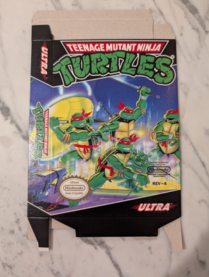 Teenage Mutant Ninja Turtles (Nintendo NES, 1989) for sale online