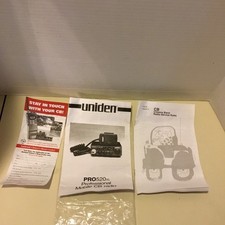 Uniden PRO520XL Professional Mobile CB Radio Manual/Rules-Free Shipping