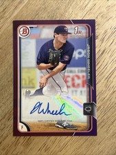 Jason Wheeler 2015 Bowman Prospects Auto Purple /250 Minnesota Twins