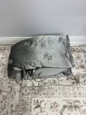 Hotel Collection Terra King Quilted Pillowsham Gray New out of package