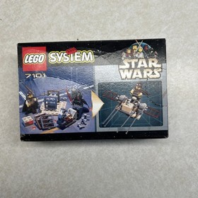 LEGO system 7101 Star Wars Lightsaber Duel 1999 Contents Sealed Box Beat Up
