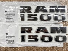 Chrome Ram 1500 Emblem Set Front Door 2012-2019 Dodge Ram Oem Mopar 68149702aa