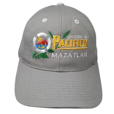 Cervecería Del Pacifico Mazatlan Strapback Hat Gray One Size Outdoor