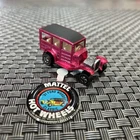 Hot Wheels redline classic 31 Ford woody in creamy pink smooth roof