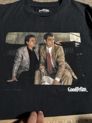 Shoe Palace x GoodFellas Mens L Black T-Shirt Joe Pesci & Ray Liotta Excellent - Picture 8 of 10