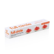 Full Circle Compostable Cling Wrap 150Sq Ft Roll Seals And Saves Food