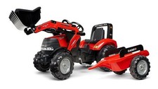 Case IH PUMA 240 CVX Pedal Tractor With Loader And Trailer by Falk FA996AM