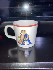 Tiffany and Co Alphabet Bears Mug 1994