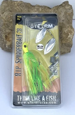 Storm R.I.P. Spinnerbait 28 20cm 28g Hot Pike Brochet Neuf - Photo 1/4