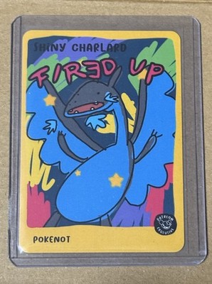 Pokenot Dysfunctional Passholder Shiny Charlard Patreon Charizard Pokenots