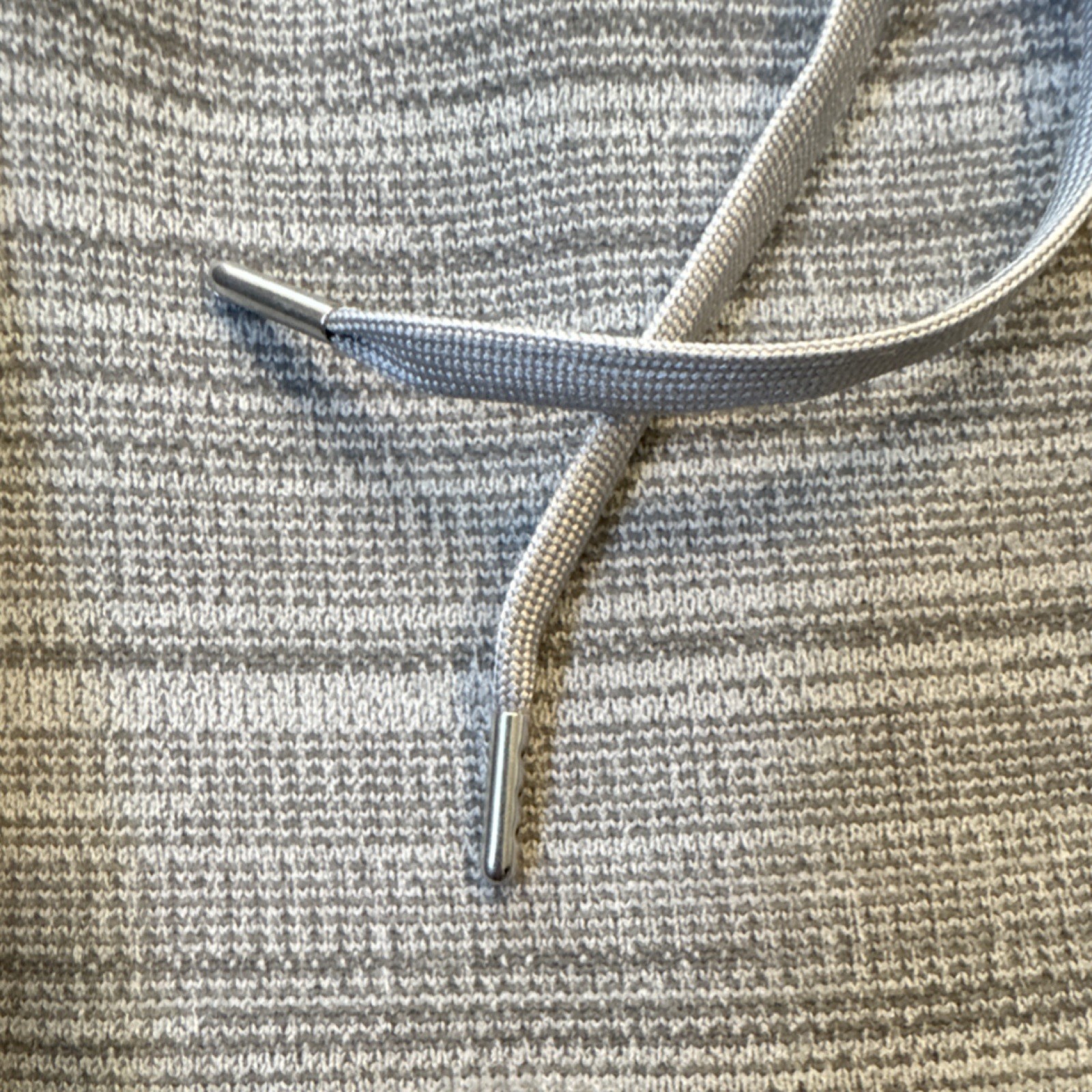 FDMTL Patchwork Knit Sweatpants Gray Polyester Re… - image 17