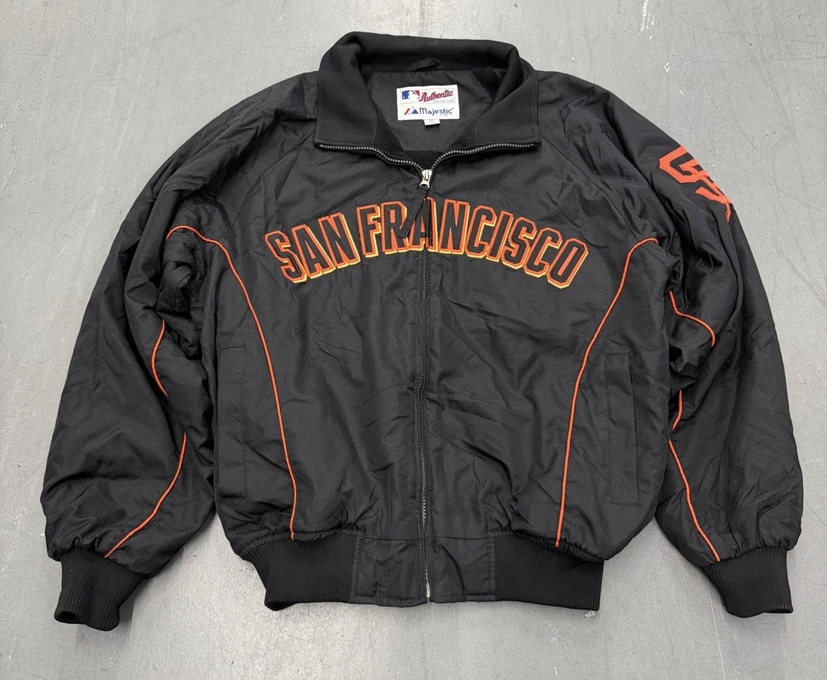 マジェスティック　サンフランシスコジャイアンツ　オーセンティックジャケット Majestic San Francisco Giants MLB Jackets for sale | eBay