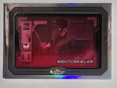 2025 Topps Finest X-Men  97 Nightcrawler #SS-13 Sentinel Scan Refractor
