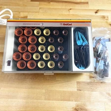 Vintage Helene Curtis UniCurl Designer Edition Electric Hot Roller Clips Set