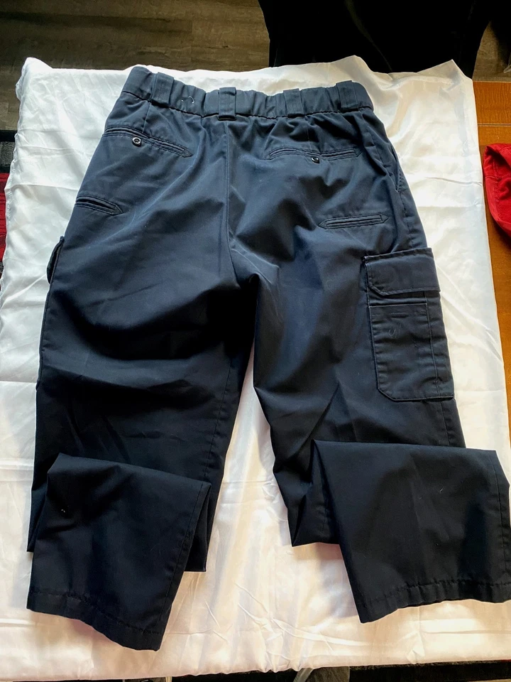 Pantalones tácticos uniforme azul marino Elbeco Tek3 talla 36R Foto 2 de 4