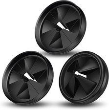 3 Pack Garbage Disposal Splash Guard - Sink Baffle 3 3/8" QCB-AM for Insinkerato