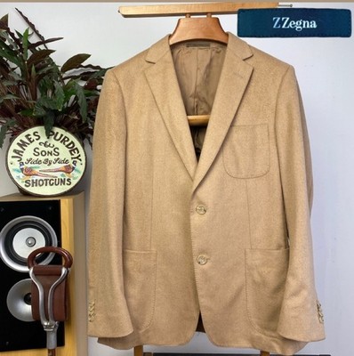Z Zegna Kamelhaar moderner Luxus Designer Blazer Sport Mantel (42R) 2500£+ Jacke