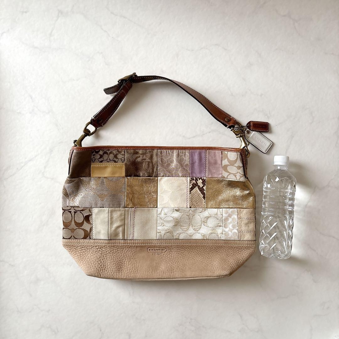 Vintage Coach Shoulder Hand bag Soho 10003 Multicolor