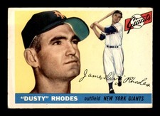 1955 Topps #1 Dusty Rhodes   VGEX X2639416