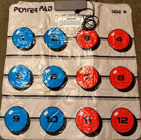 Power Pad complete in box nintendo nes controller mat