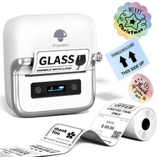 M250 Label Maker Machine with Tape, 3 Inch Thermal Label Maker, 2025 Upgrade ...