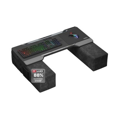 Couchmaster CYCON³ HORIZONLIGHT Bar, Ultimate Ergonomic USB-Hub Gaming Lap 