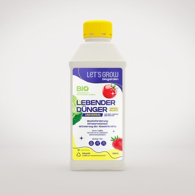 Lebender Bio Dünger Organic-Balance  Universal 500 ml, Bio-Pflanzenhilfsmittel
