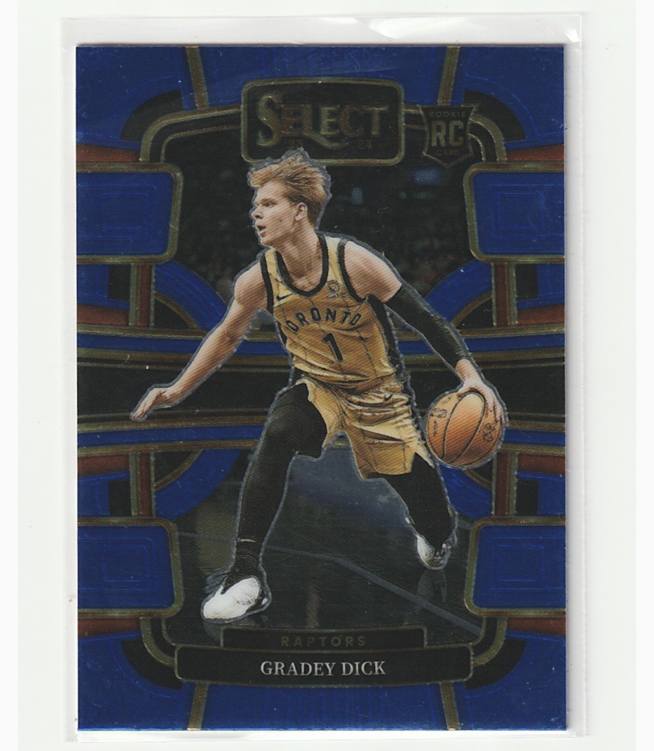 2023-24 Panini Select #90 Gradey Dick Silver Prizms