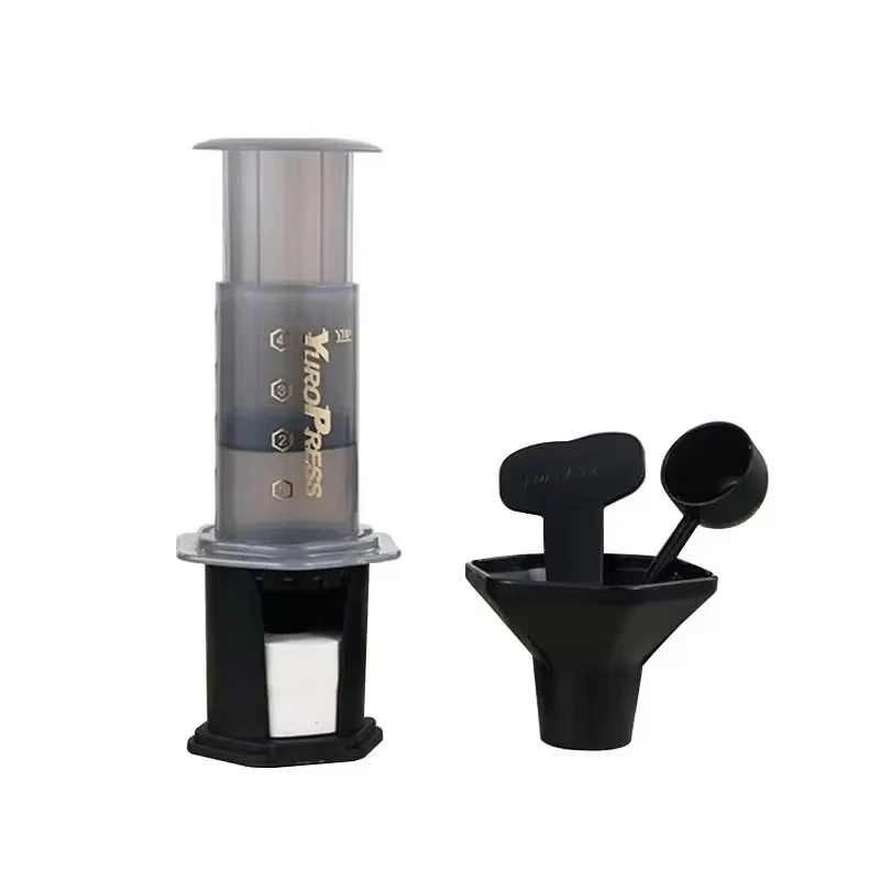 Portable French Press Espresso Maker 240ml Reusable Coffee Dripper