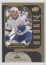 2022 Upper Deck Ovation Rookies Standing Gold Spectrum 215/250 Cole Koepke 01mr