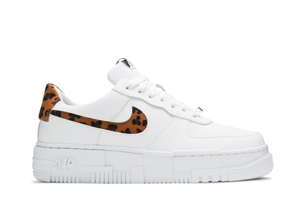 Size 8.5 - Nike Air Force 1 Pixel SE Leopard Print W for