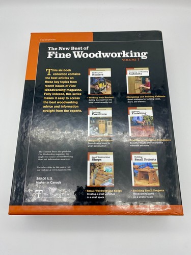The New Best of Fine Woodworking: Volume 1 - 6-Book Box Set by Taunton Press - Picture 4 of 8