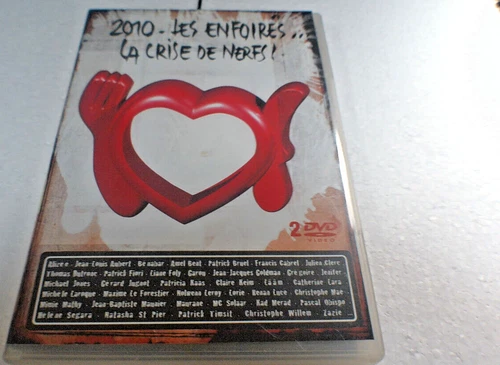 DVD LES ENFOIRES 2010  LA CRISE DE NERF!   DVD  etgGri